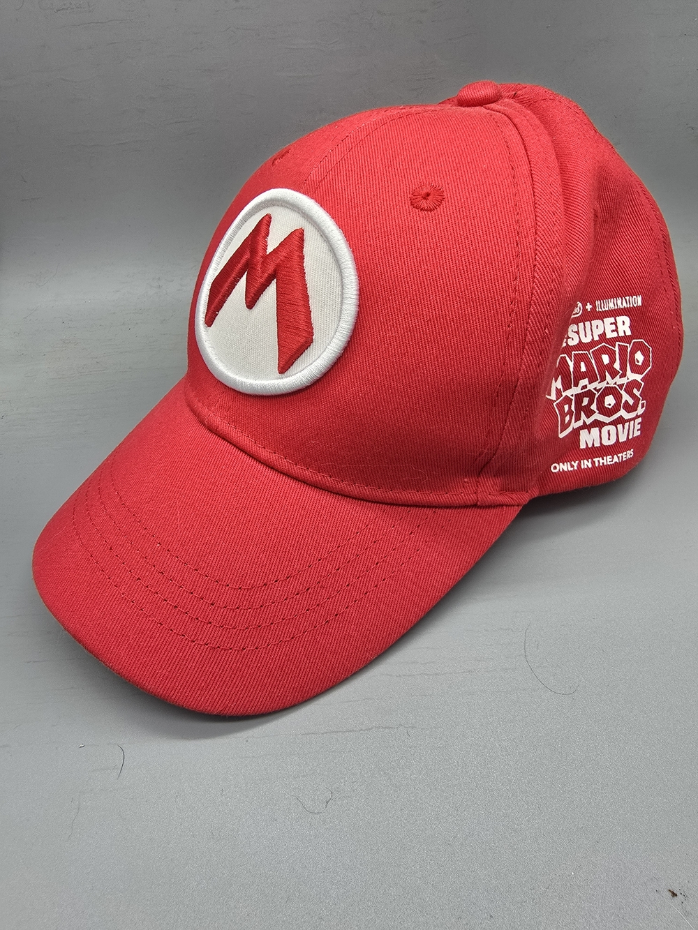 The Super Mario Bros. Movie Red Youth Baseball Cap